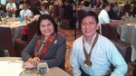 Joe Gene Quesada with Dr. Hadja Sittie Mariam Ma. Lourdes D. Lim, Regional Director, National Economic Development
Authority (NEDA) XI, Philippines