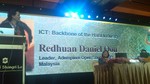 Mr. Redhuan Oon, Speaking on Open Source Halal Software