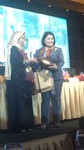 DR. HAJA SITTIE SHAYMA ZENAIDA P. HADJI RAOF LAIDAN Chairperson, National Halal Forum and Regional Director, DOST XII (left)
and 
Dr. Hadja Sittie Mariam Ma. Lourdes D. Lim, Regional Director, National Economic Development Authority (NEDA) XI, Philippines (right)