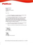 2015 march 25 PhilCom implementation letter